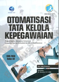 Image of Otomatisasi Tata Kelola Kepegawaian XII