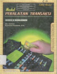 Image of Peralatan Transaksi (Mempersiapkan dan Mengoperasikan Peralatan Transaksi di Lokasi Penjualan)
