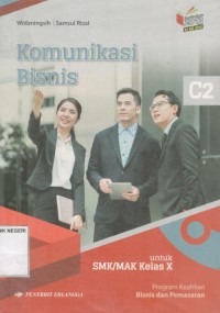 Image of Komunikasi Bisnis Untuk SMK/MAK Kelas X