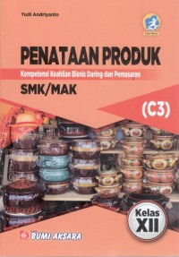 Image of PENATAAN PRODUK SMK/MAK Kelas XII