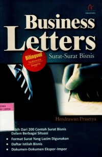 Image of Business Letters= Surat-surat Bisnis