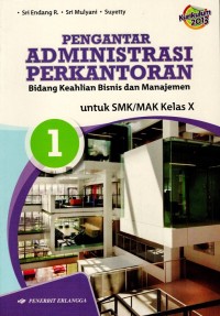 Image of Pengantar Administrasi Perkantoran SMK/MAK Kelas X