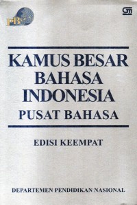 Image of Kamus Besar Bahasa Indonesia, Edisi Keempat
